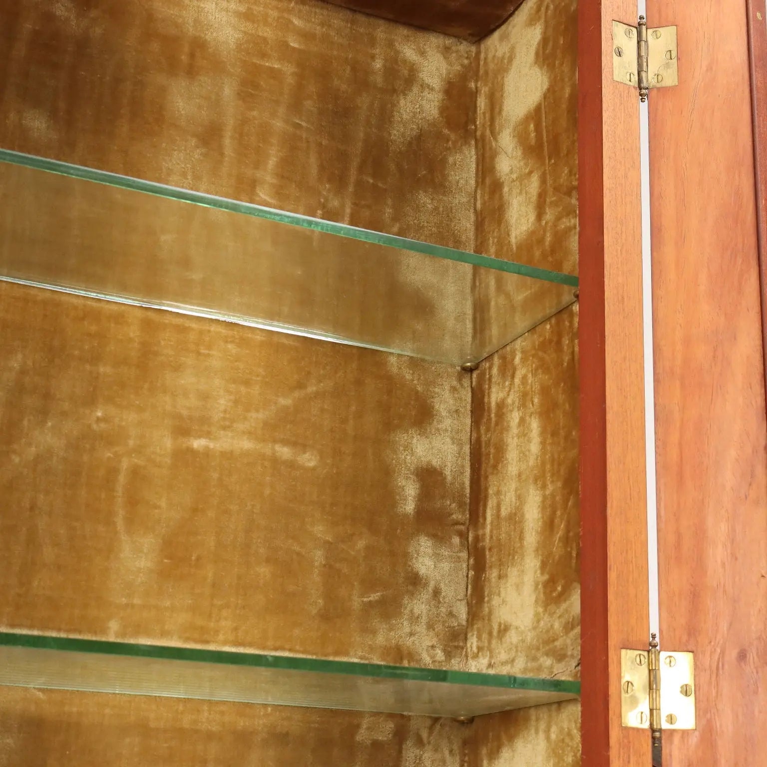 Antique Showcase Art Nouveau Mahogany Italy XIX Century - Cupboard with Showcase | Antiques | Bookcases & Showcases