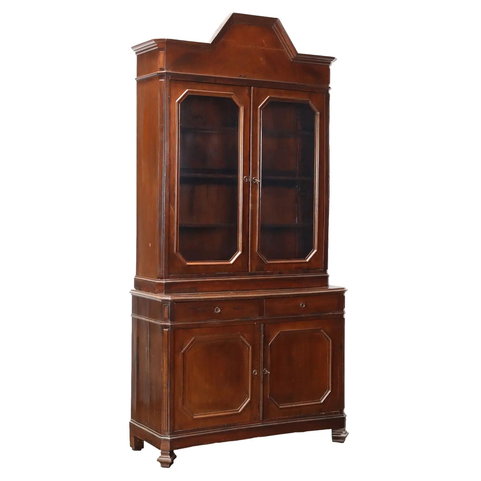 Antique Cupboard Umbertino Mahogany Italy XIX Century - Italy, Late XIX Century | Antiques | Cupboards