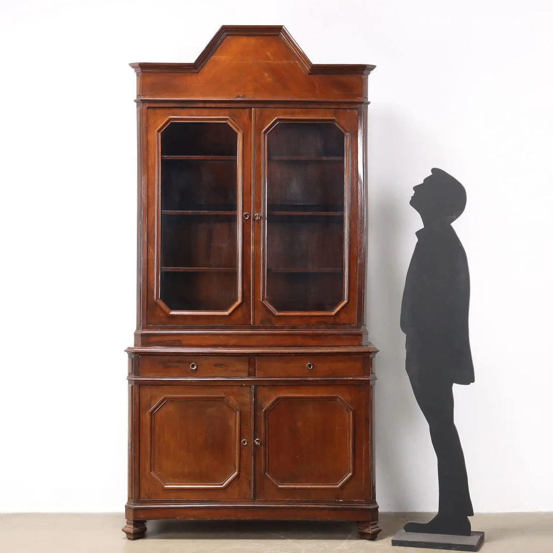 Antique Cupboard Umbertino Mahogany Italy XIX Century - Italy, Late XIX Century | Antiques | Cupboards