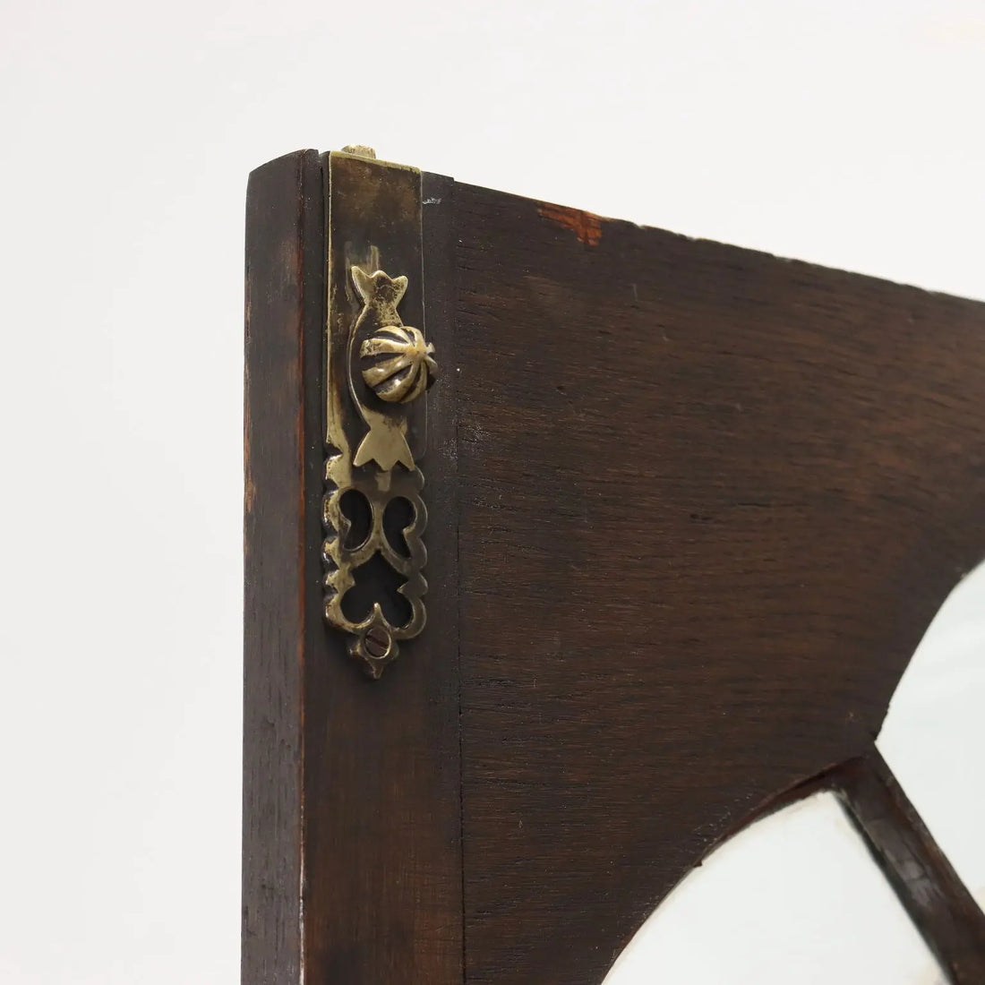 Chippendale Walnut Display Cabinet - Mid 20th Century