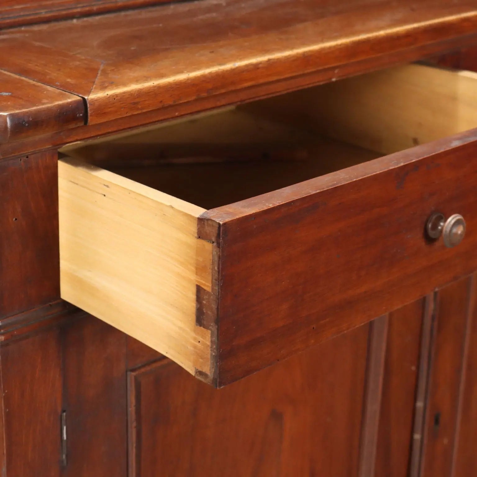 Antique Bookcase Louis Philippe Walnut Italy XIX Century - Bookcase, Mid XIX Century | Antiques | Bookcases & Showcases