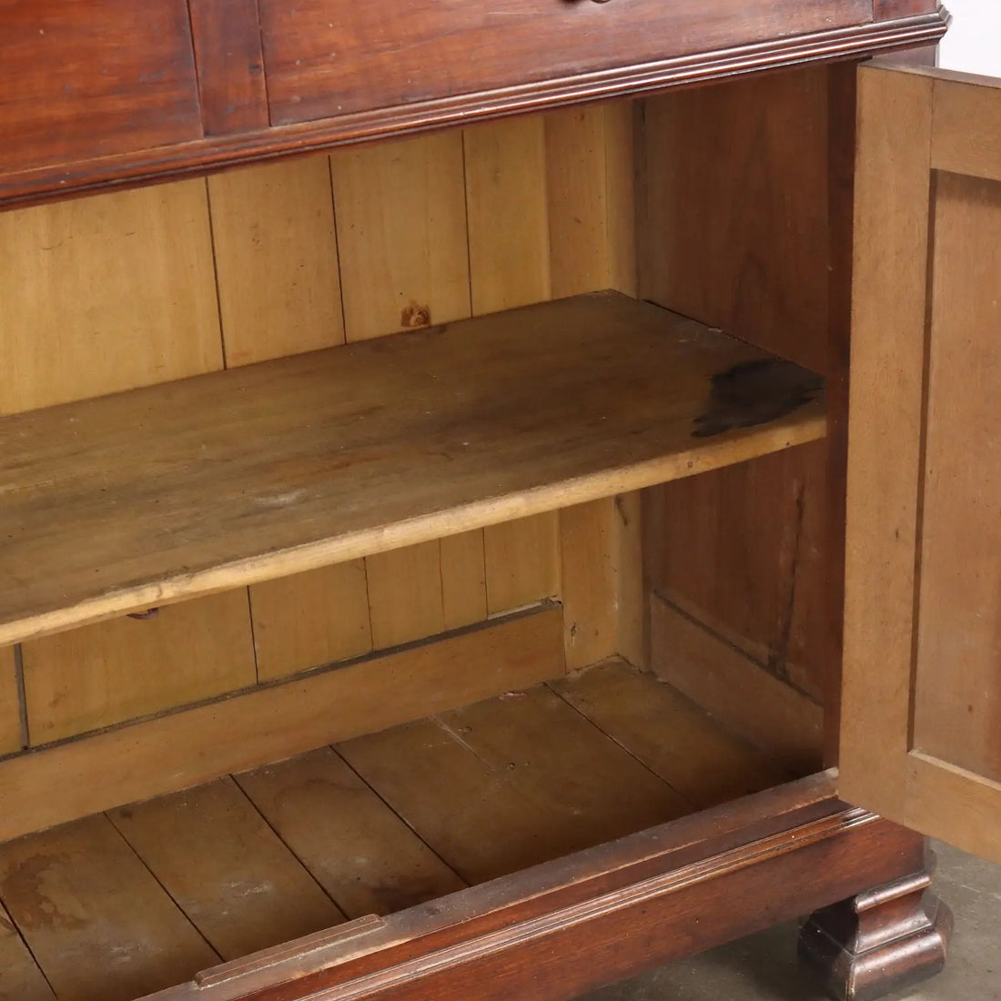 Antique Bookcase Louis Philippe Walnut Italy XIX Century - Bookcase, Mid XIX Century | Antiques | Bookcases & Showcases