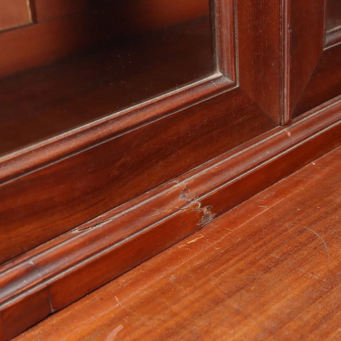 Antique Cupboard Louis Philippe Mahogany Drawers Italy XIX Century - Italy, Mid XIX Century | Antiques | Bookcases & Showcases