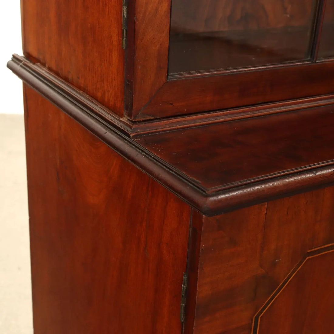 Great Antique Bookcase Mahogany Glass Doors XIX Century - England, Early XIX Century | Antiques | Bookcases & Showcases