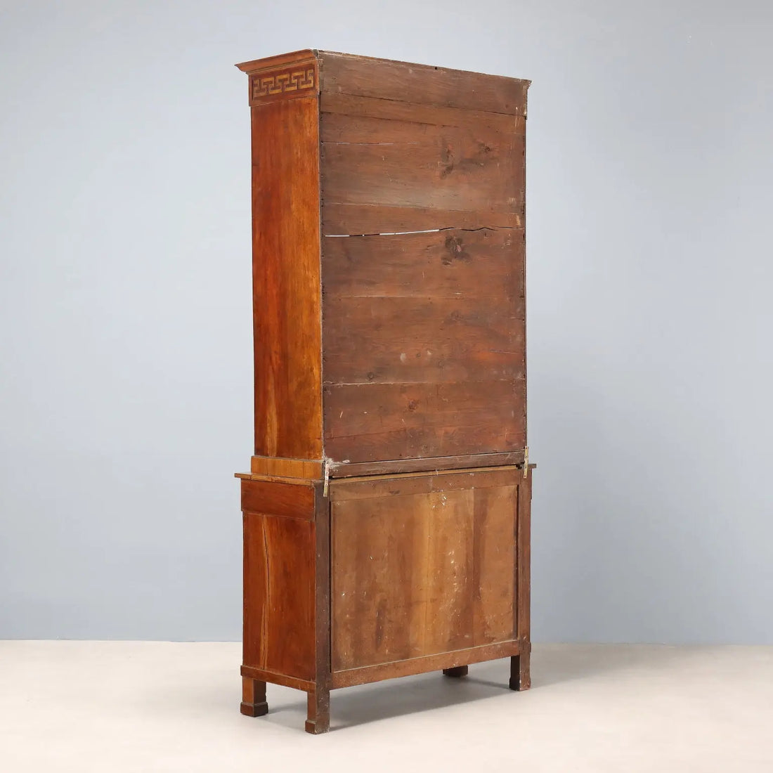 Antique Empire Display Cabinet Walnut Bronze Italy XIX Century - Italy, Early XIX Century | Antiques | Bookcases & Showcases