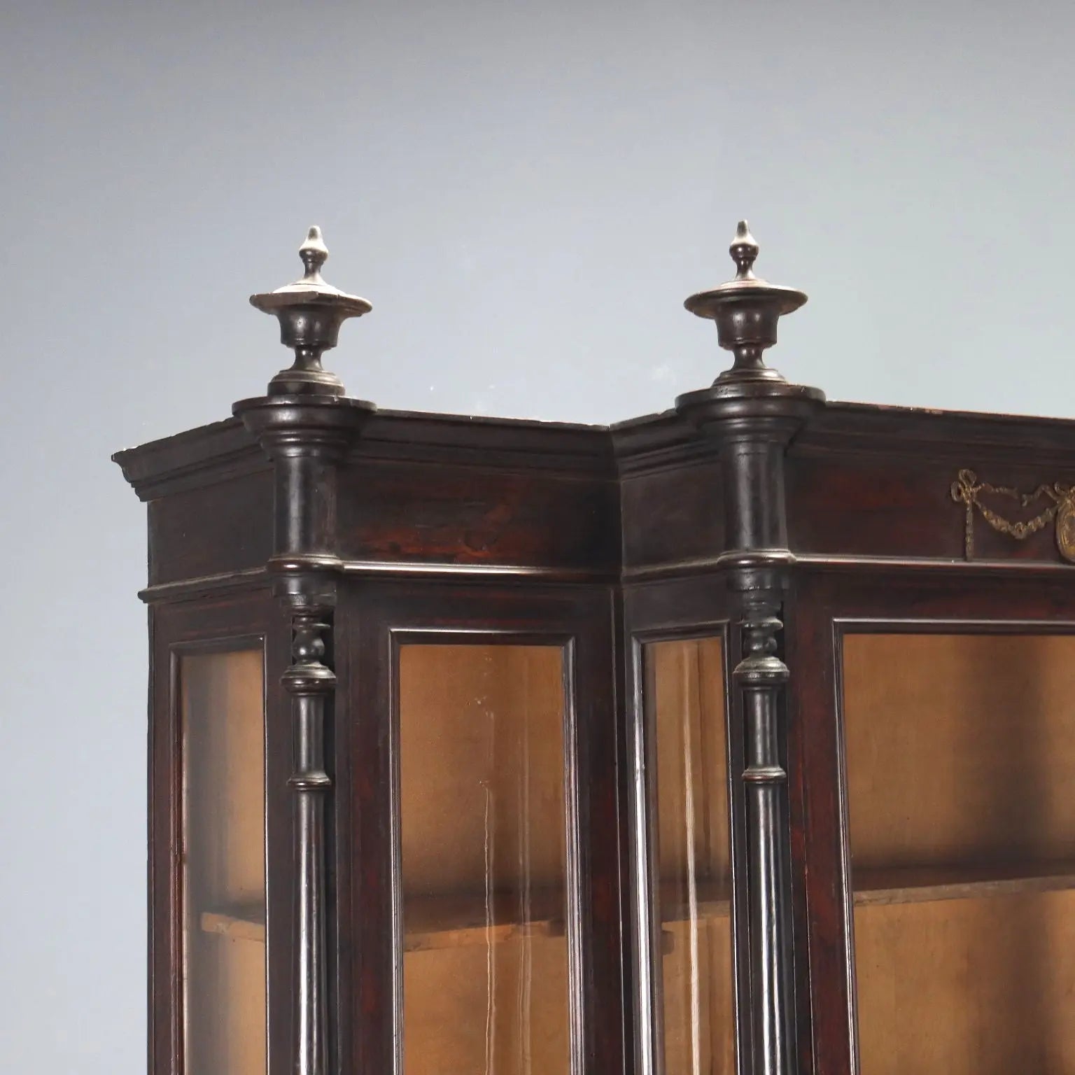 Rosewood and Bois de Rose Bookcase - 19th Century