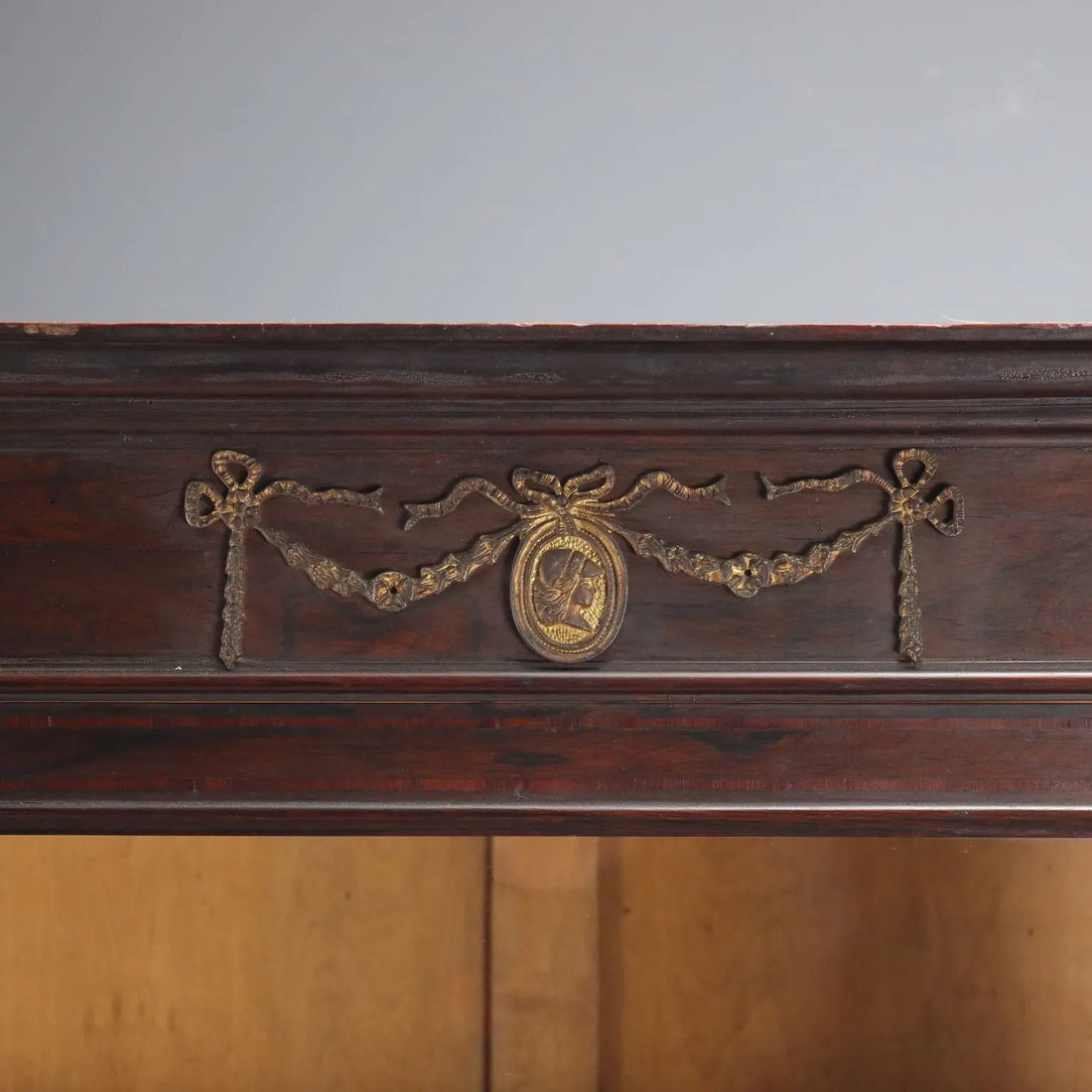 Rosewood and Bois de Rose Bookcase - 19th Century