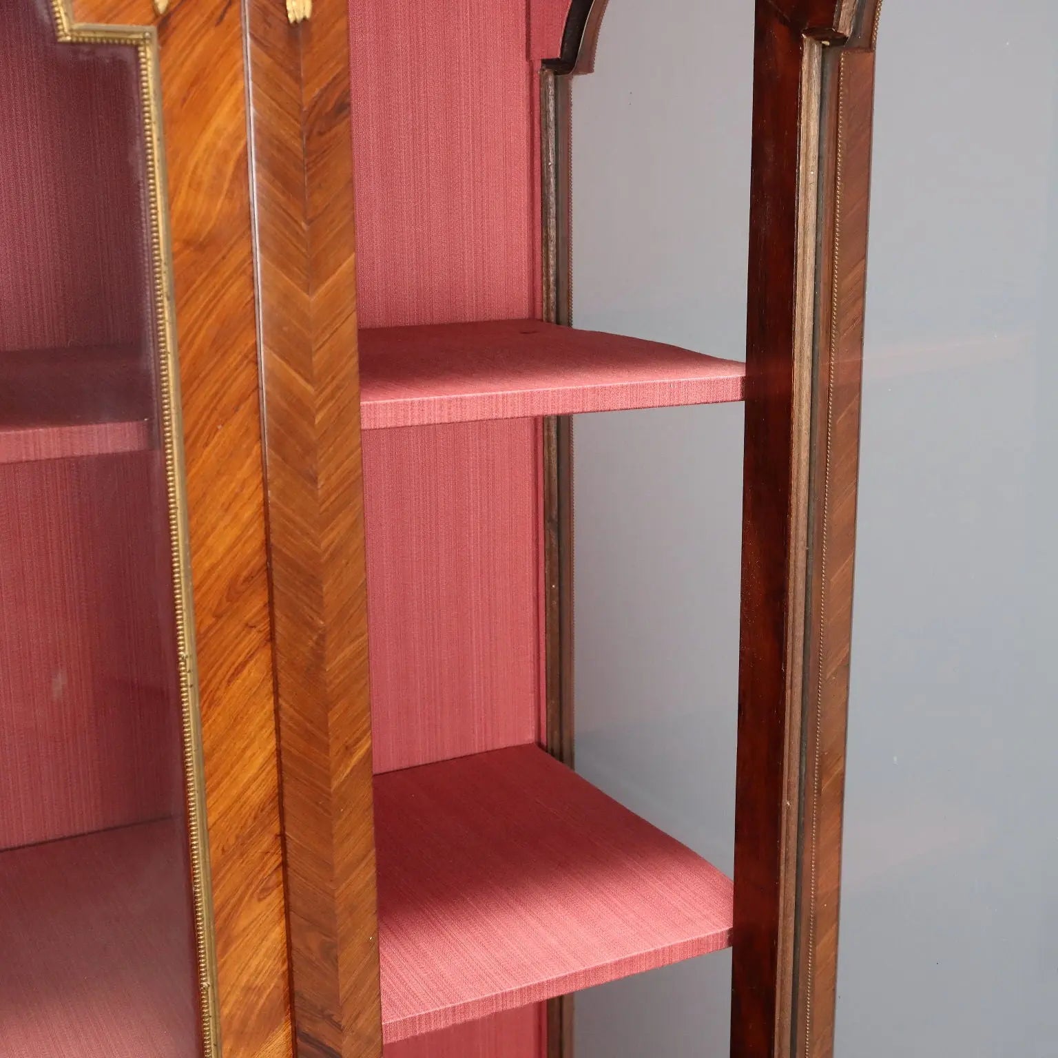 Antique Bookcase Bois de Violette Bronze XIX Century
