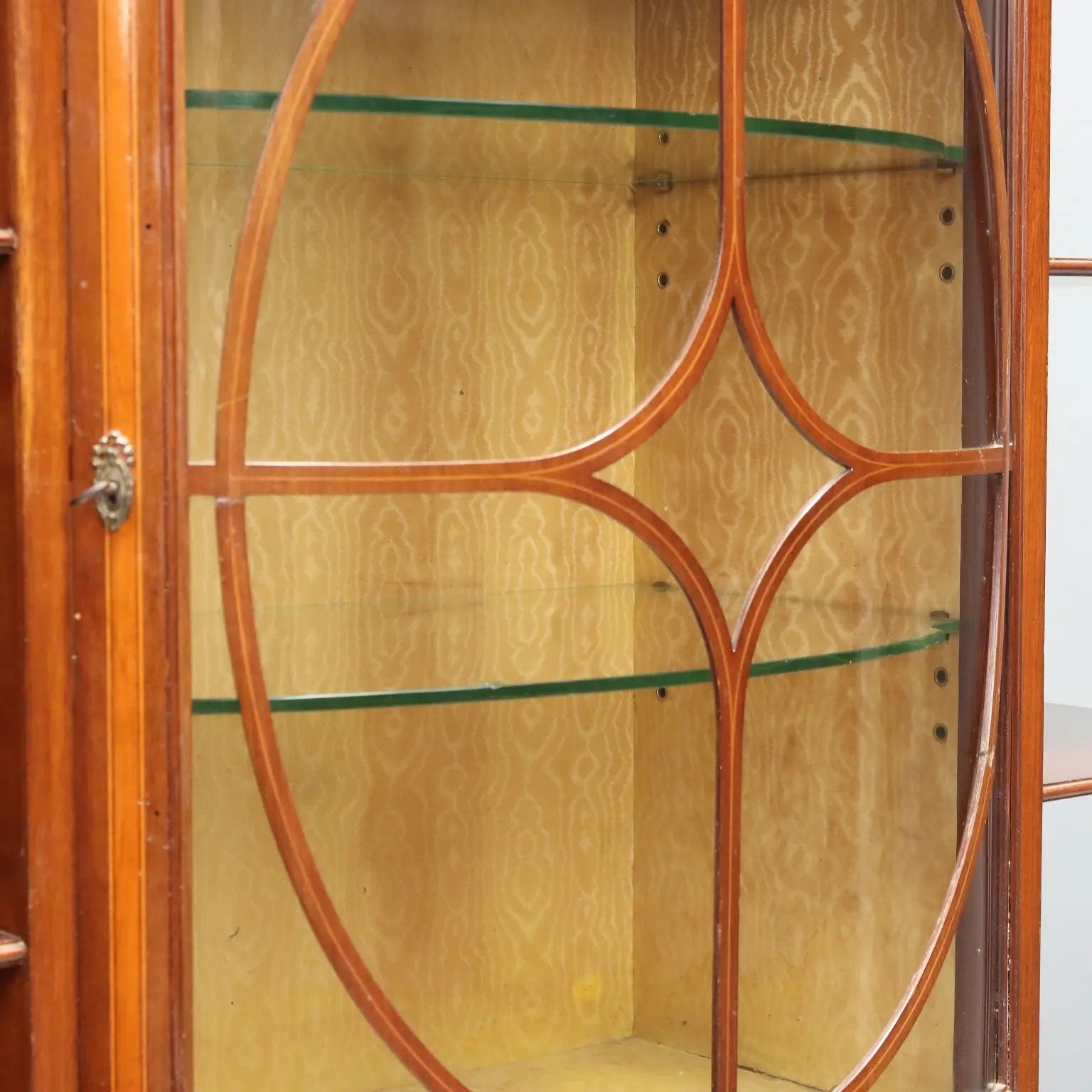 19th Century Mahogany Display Cabinet