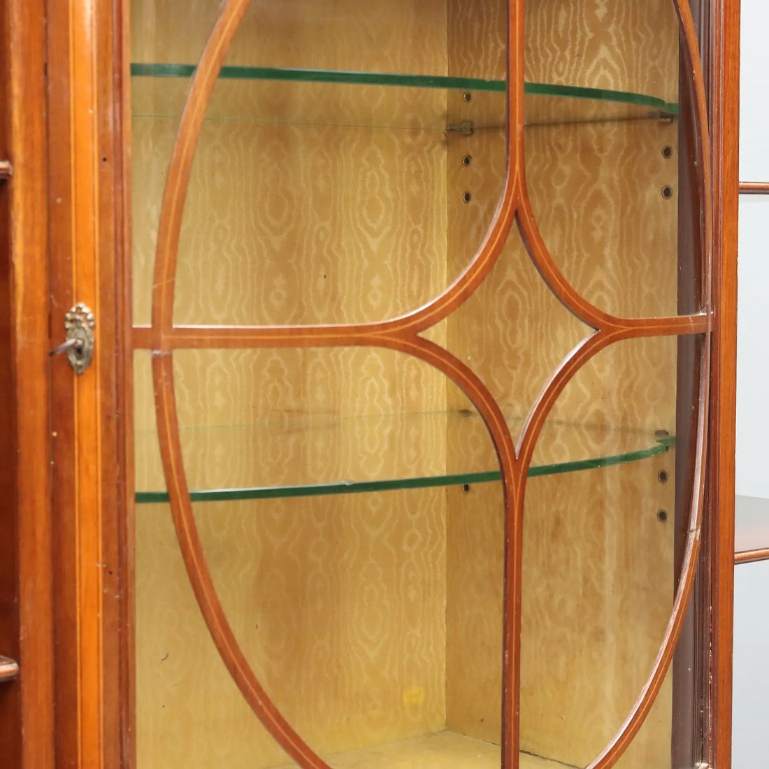 19th Century Mahogany Display Cabinet