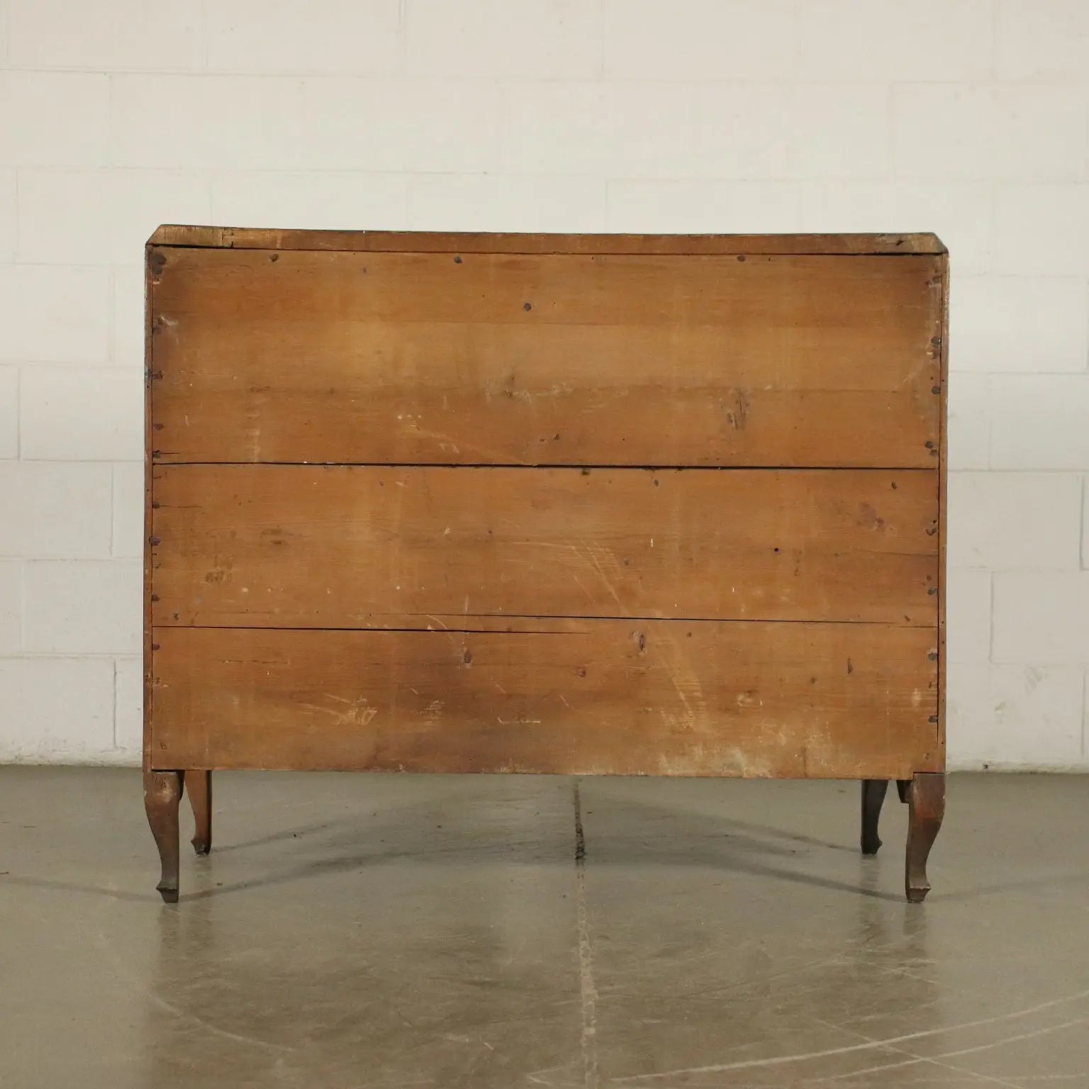 Antique Flap Cabinet Baroque Olive Bois de Rose XVIII Century
