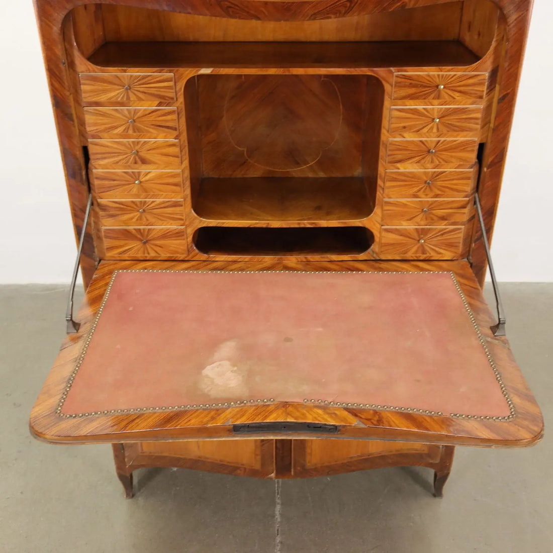 Ancient Secrétaire Mahogany and Fir Italy XVIII Century - Third Quarter XVIII Century | Antiques | Drop-Leaf Secretaire & Secretaire