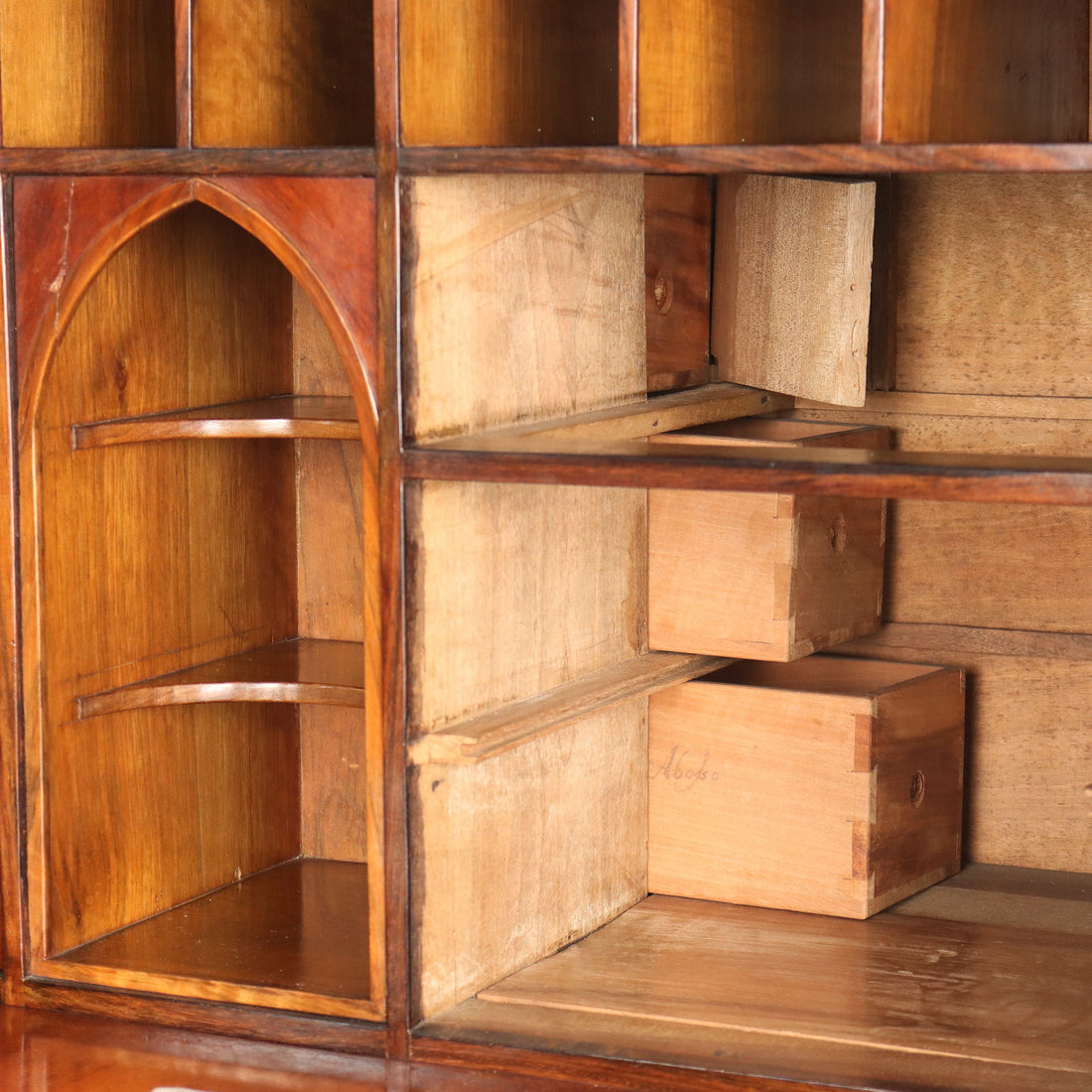  | Antiques  Drop-Leaf Secretaire & Secretaire