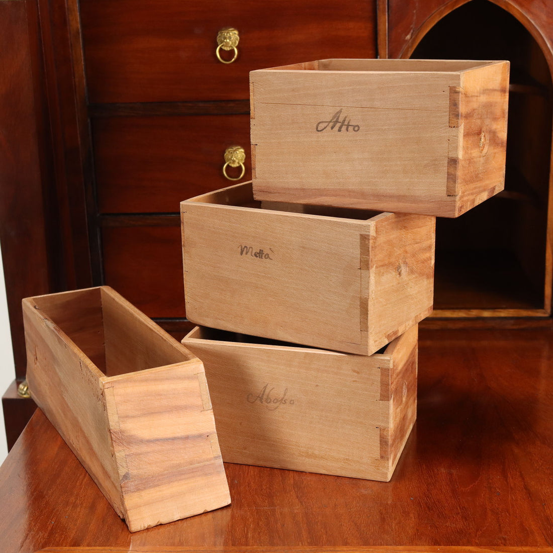  | Antiques  Drop-Leaf Secretaire & Secretaire