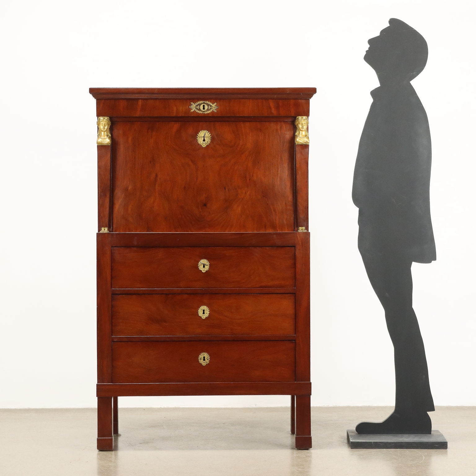  | Antiques  Drop-Leaf Secretaire & Secretaire