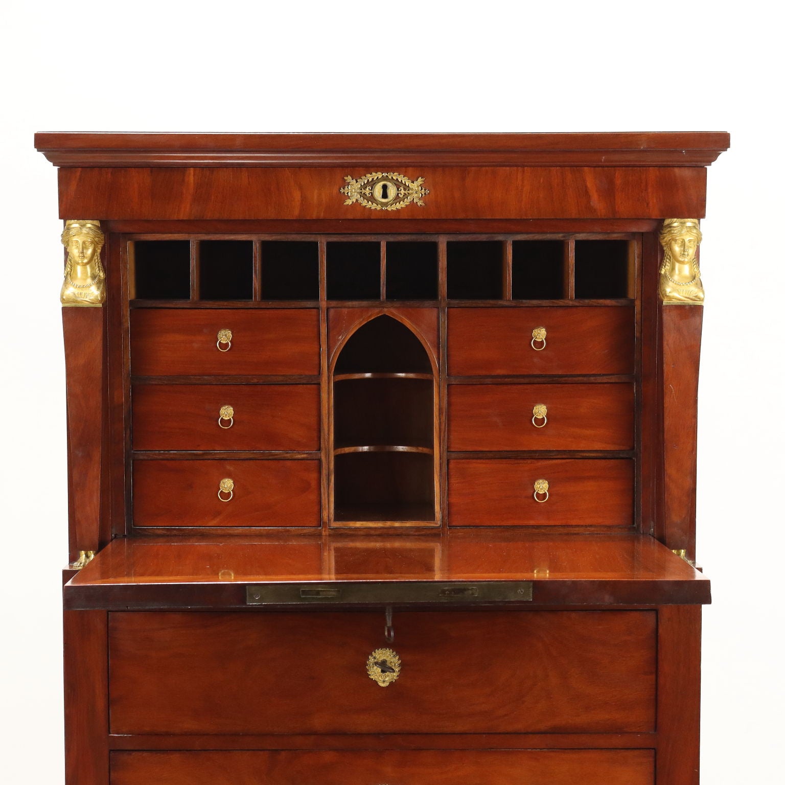  | Antiques  Drop-Leaf Secretaire & Secretaire