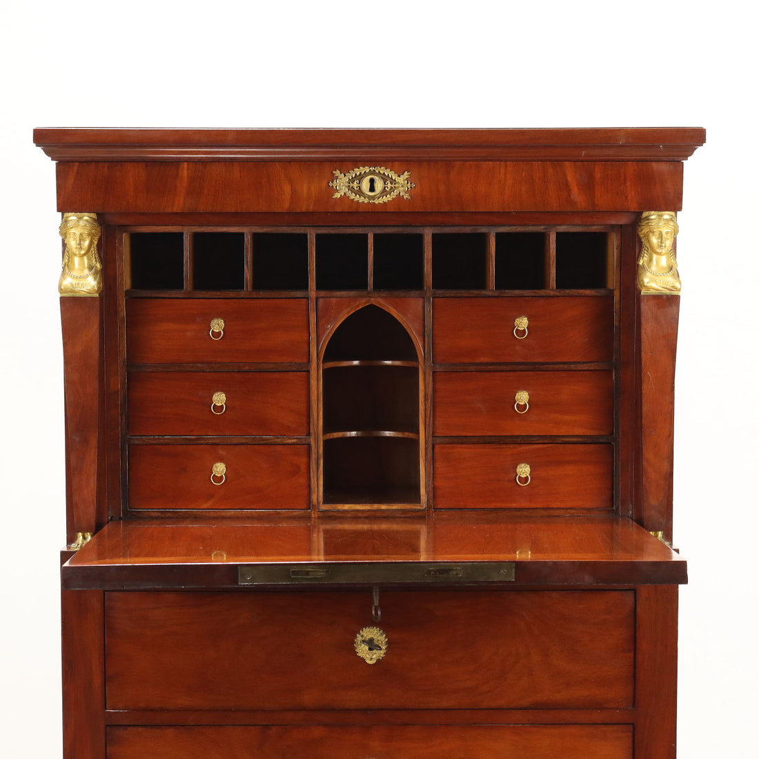  | Antiques  Drop-Leaf Secretaire & Secretaire