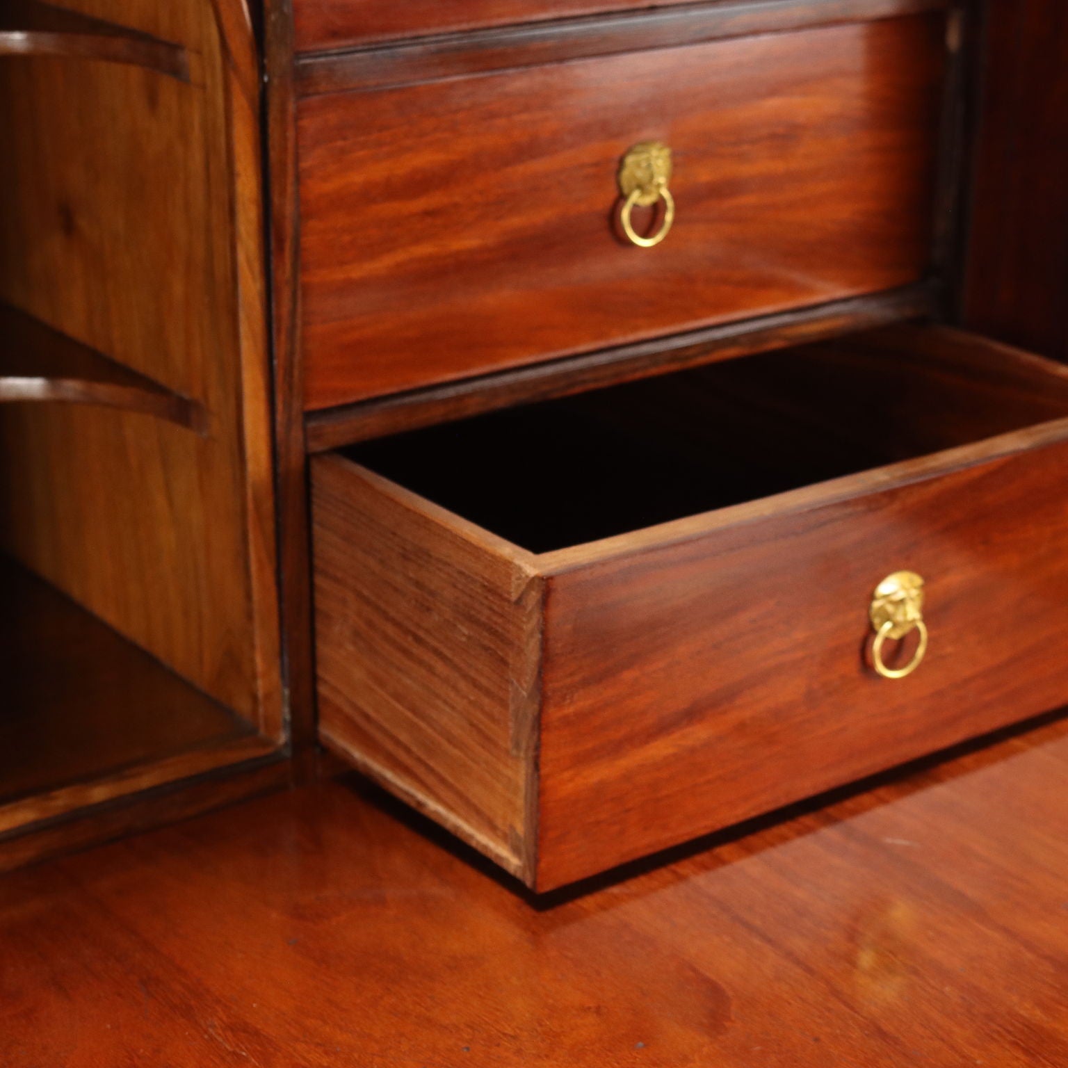  | Antiques  Drop-Leaf Secretaire & Secretaire