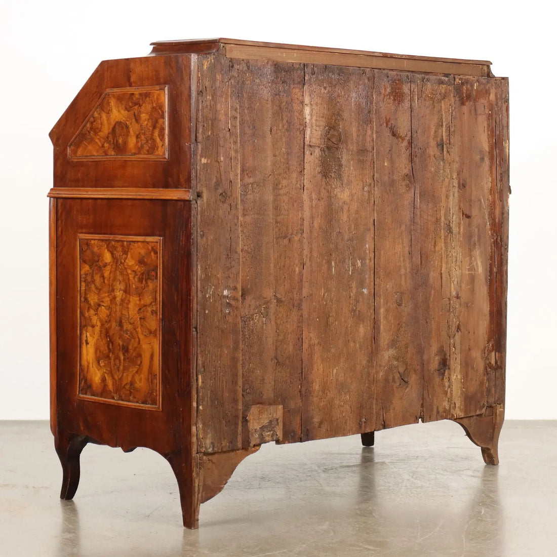 Antique Baroque Cabinet Walnut 4 Drawers Italy XVIII Century - Italy, Mid XVIII Century | Antiques | Drop-Leaf Secretaire & Secretaire