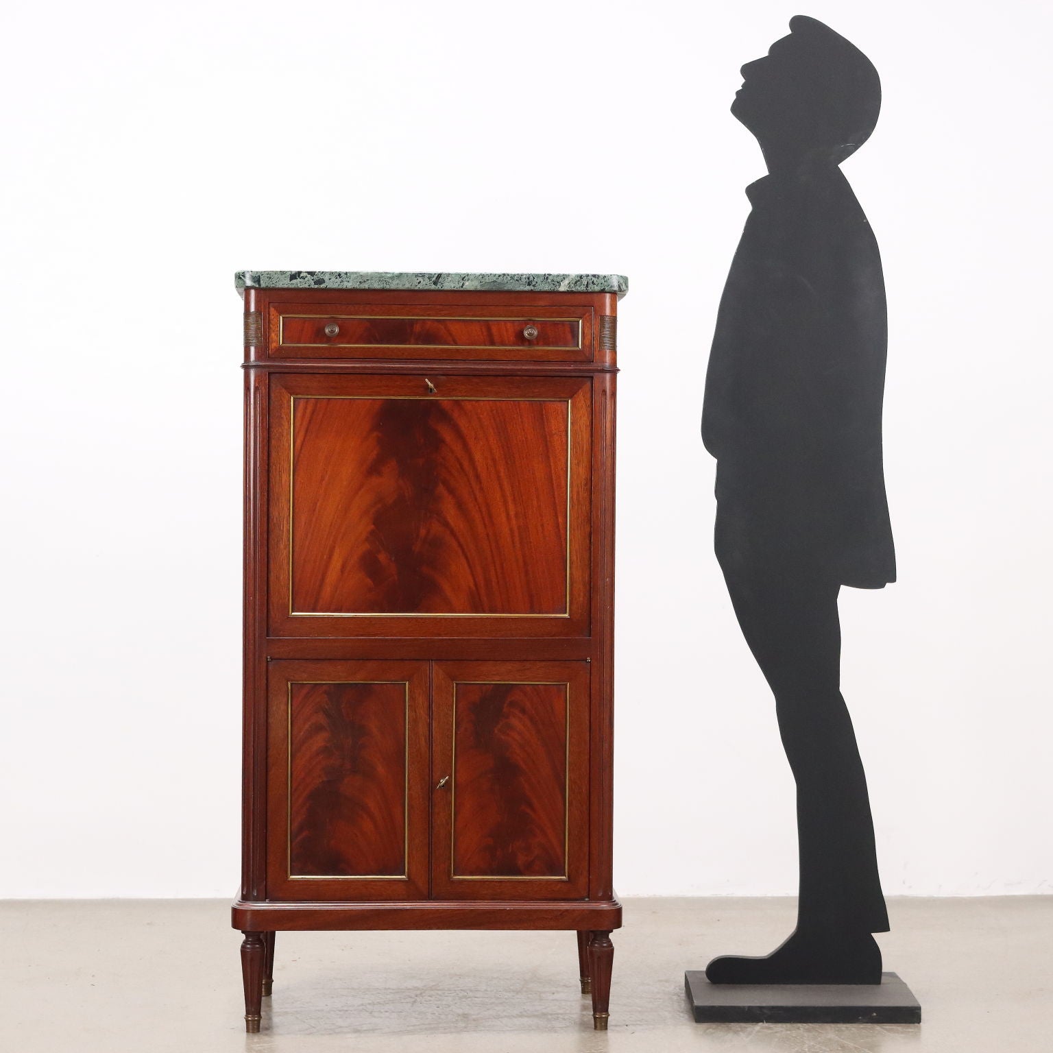  | Antiques  Drop-Leaf Secretaire & Secretaire