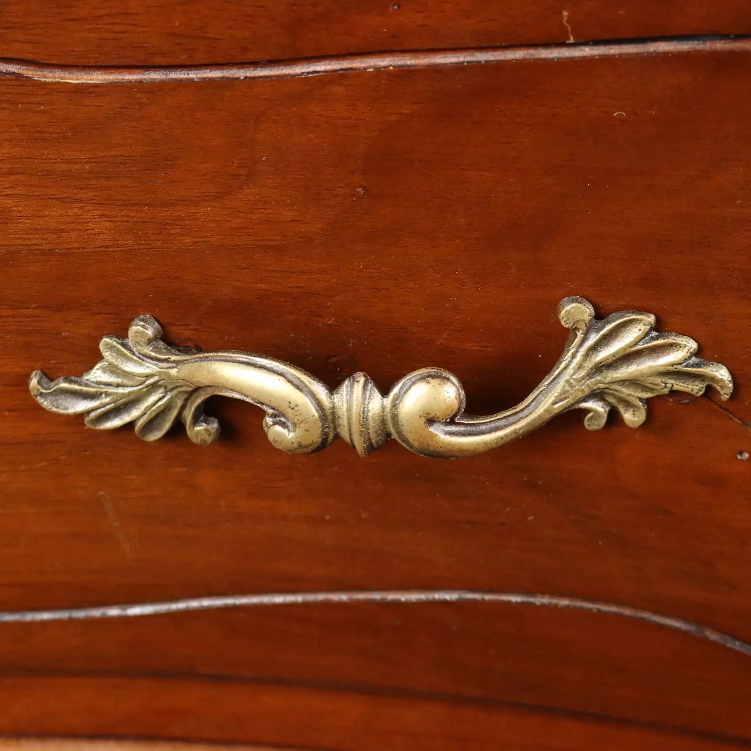 Baroque Walnut Bureau, 18th Century