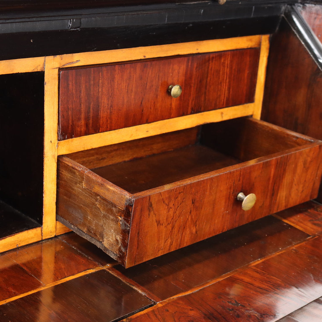  | Antiques  Drop-Leaf Secretaire & Secretaire