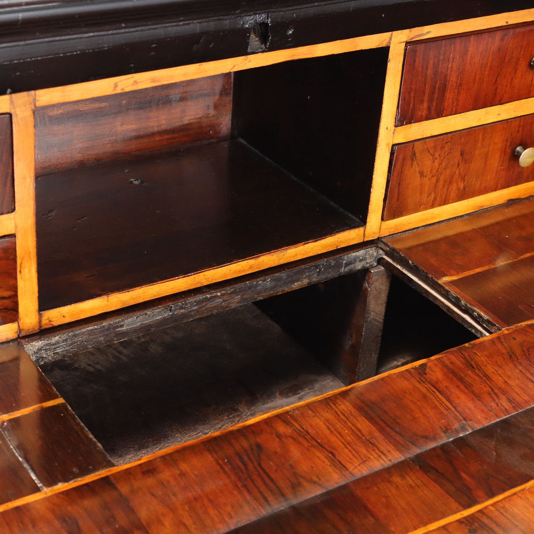  | Antiques  Drop-Leaf Secretaire & Secretaire