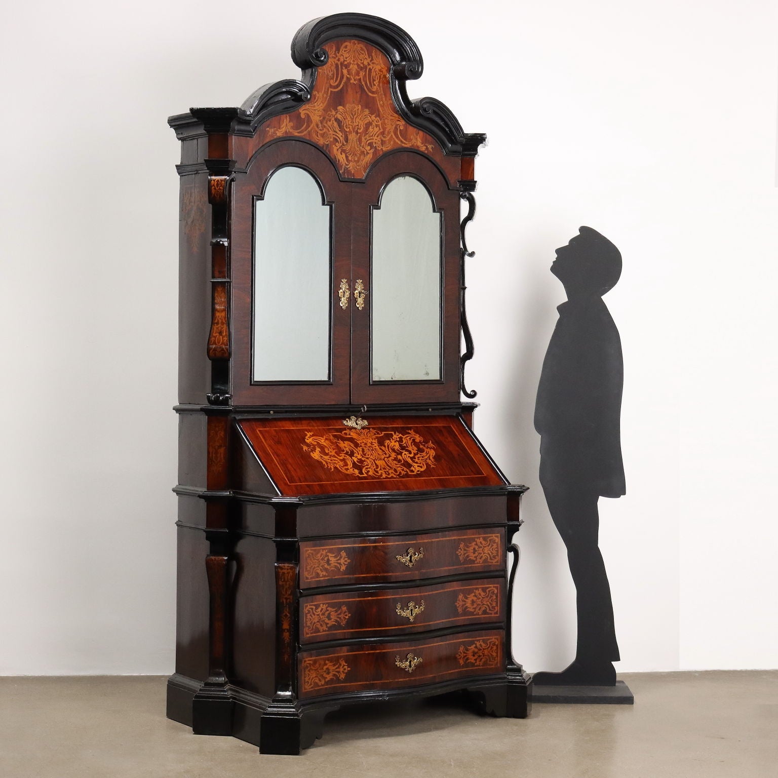  | Antiques  Drop-Leaf Secretaire & Secretaire