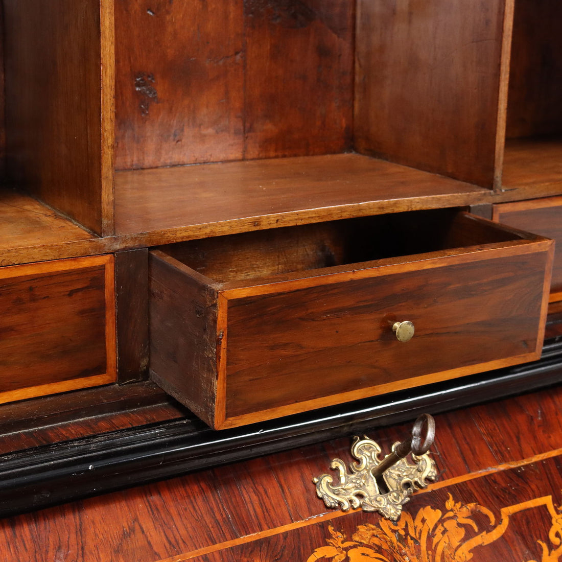  | Antiques  Drop-Leaf Secretaire & Secretaire