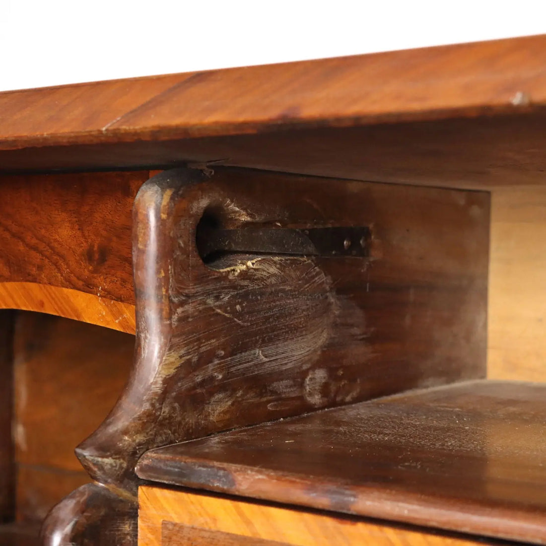 Piedmontese Drop-Front Desk in Walnut 18th Century