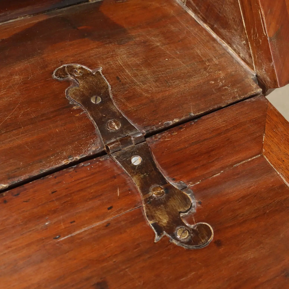 Piedmontese Drop-Front Desk in Walnut 18th Century