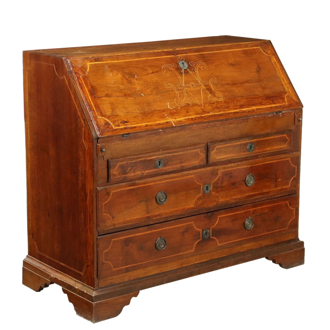  | Antiques  Drop-Leaf Secretaire & Secretaire