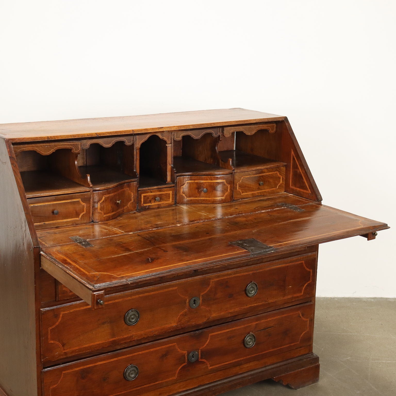  | Antiques  Drop-Leaf Secretaire & Secretaire