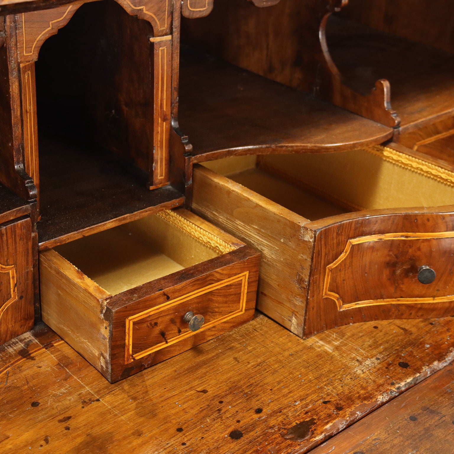  | Antiques  Drop-Leaf Secretaire & Secretaire