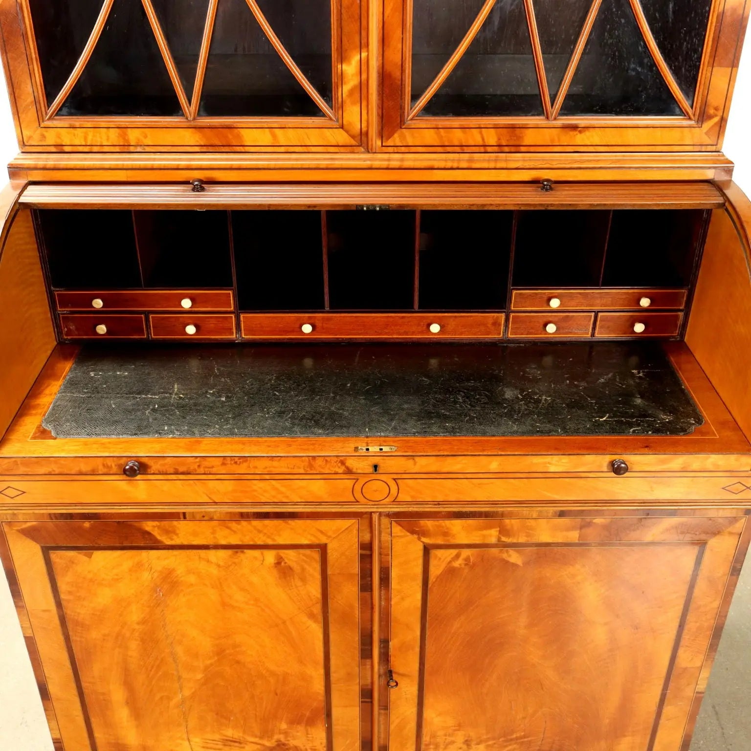 Antique High Victorian Trumeau Various Essences England XIX Century - England, Late XIX Century | Antiques | Drop-Leaf Secretaire & Secretaire