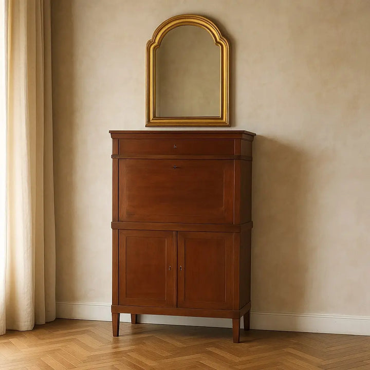 Antique Secrétaire Directoire Walnut Drawer Italy XVIII Century - Italy, Late XVIII - Early XIX Century | Antiques | Drop-Leaf Secretaire & Secretaire