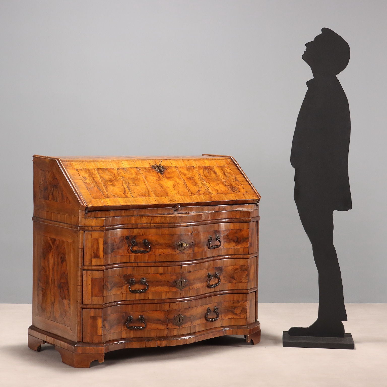  | Antiques  Drop-Leaf Secretaire & Secretaire