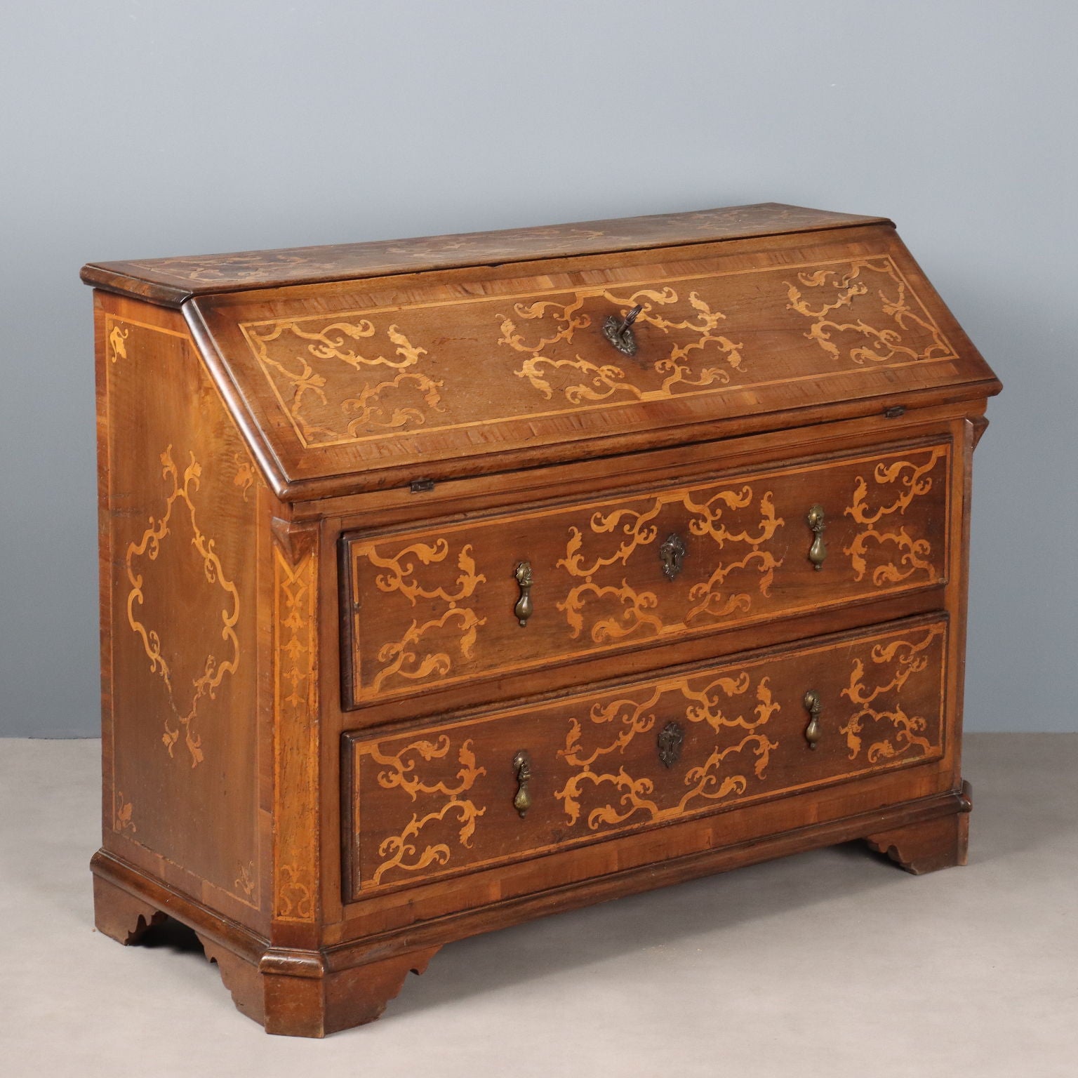  | Antiques  Drop-Leaf Secretaire & Secretaire