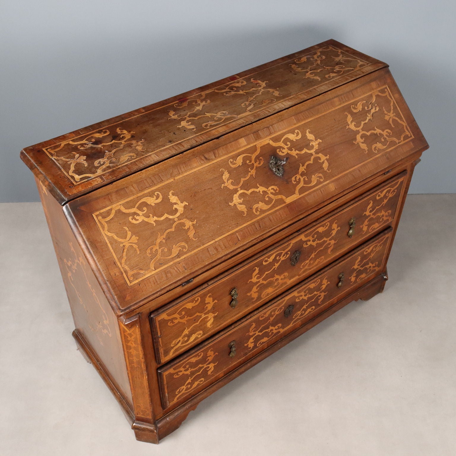  | Antiques  Drop-Leaf Secretaire & Secretaire