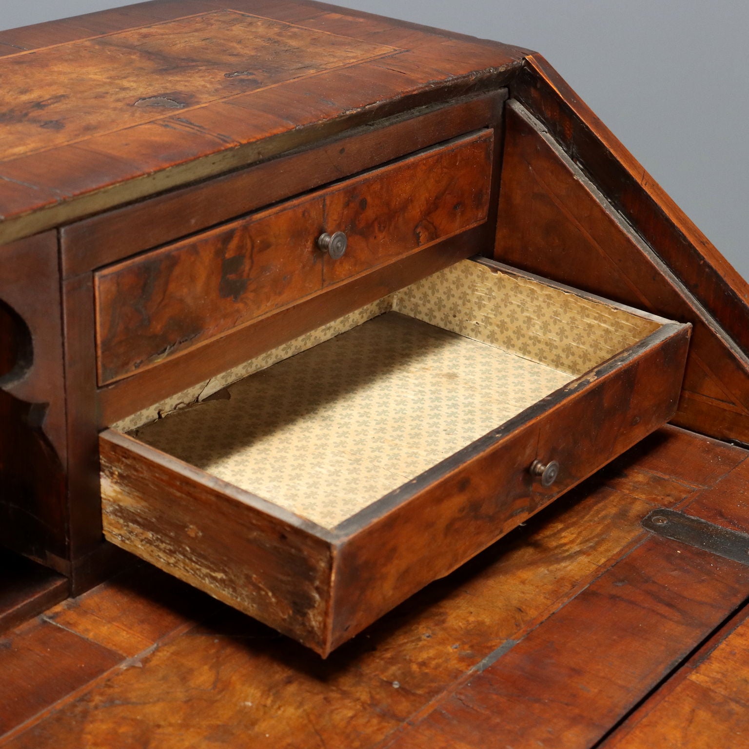  | Antiques  Drop-Leaf Secretaire & Secretaire