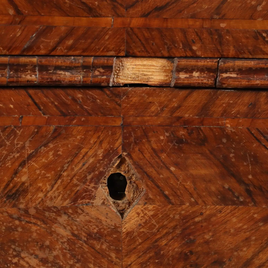 Antique Drop Leaf Cabinet Bois de Rose 9 Drawers XVIII Century - Genoa, Mid XVIII Century | Antiques | Drop-Leaf Secretaire & Secretaire