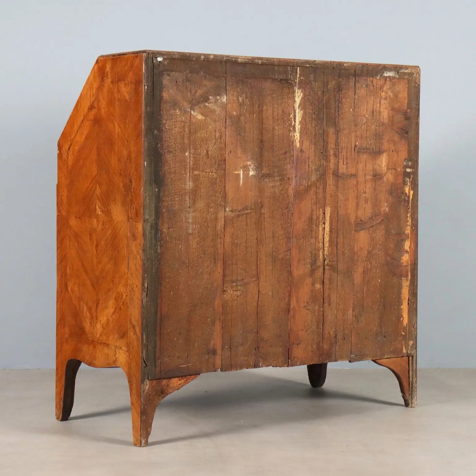 Antique Drop Leaf Cabinet Bois de Rose 9 Drawers XVIII Century - Genoa, Mid XVIII Century | Antiques | Drop-Leaf Secretaire & Secretaire