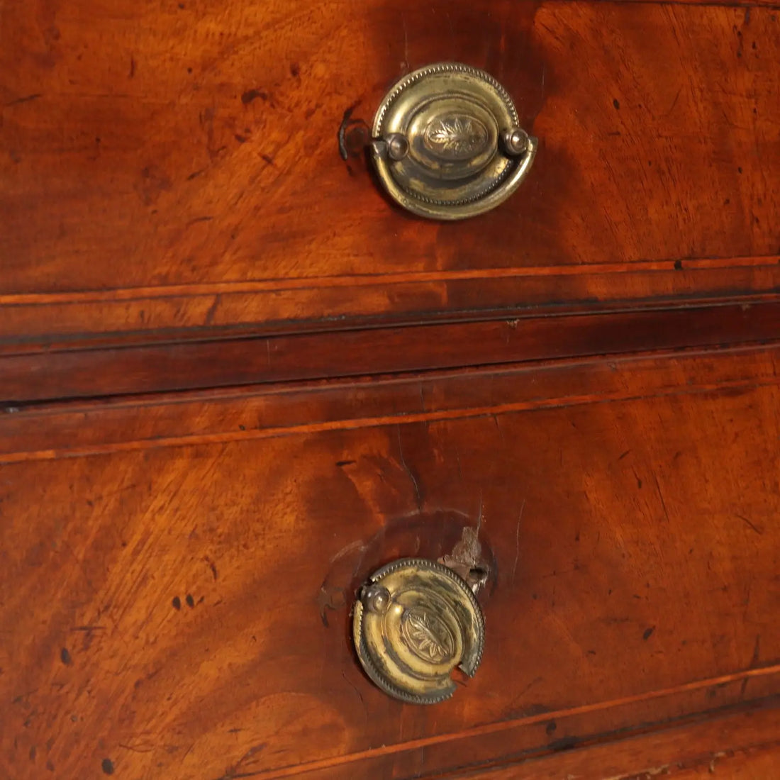 Antique Drop-Leaf Cabinet Maple 4 Drawers United Kingdom '700 - England, Late XVIII Century | Antiques | Drop-Leaf Secretaire & Secretaire