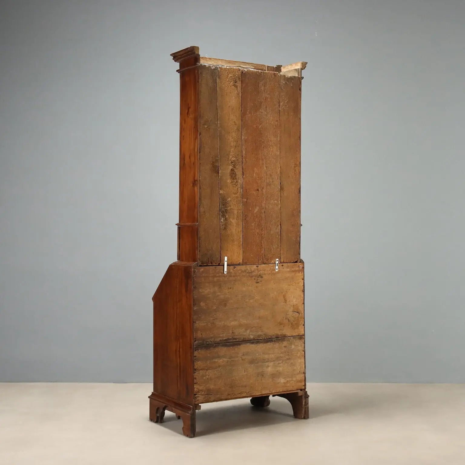 Walnut and Burl Walnut Trumeau - Italy 18th Century