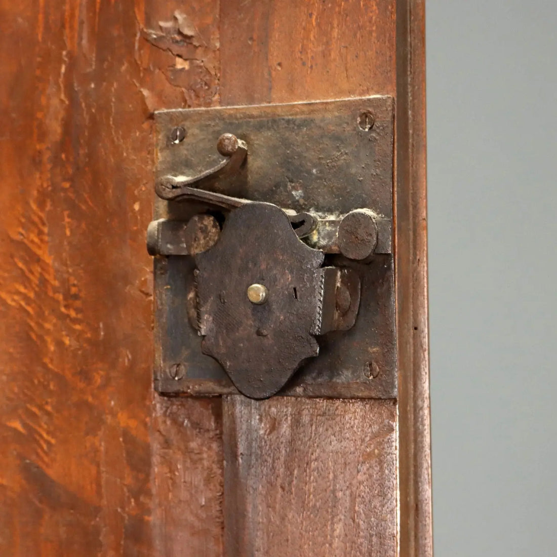 Walnut and Burl Walnut Trumeau - Italy 18th Century