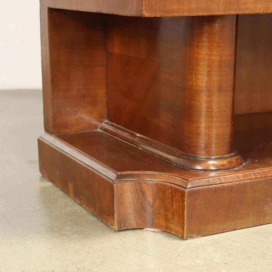 Antique Decò Showcase Walnut Drawers Cupboard Italy XIX Century - Italy, Early XIX Century | Antiques | Bookcases & Showcases