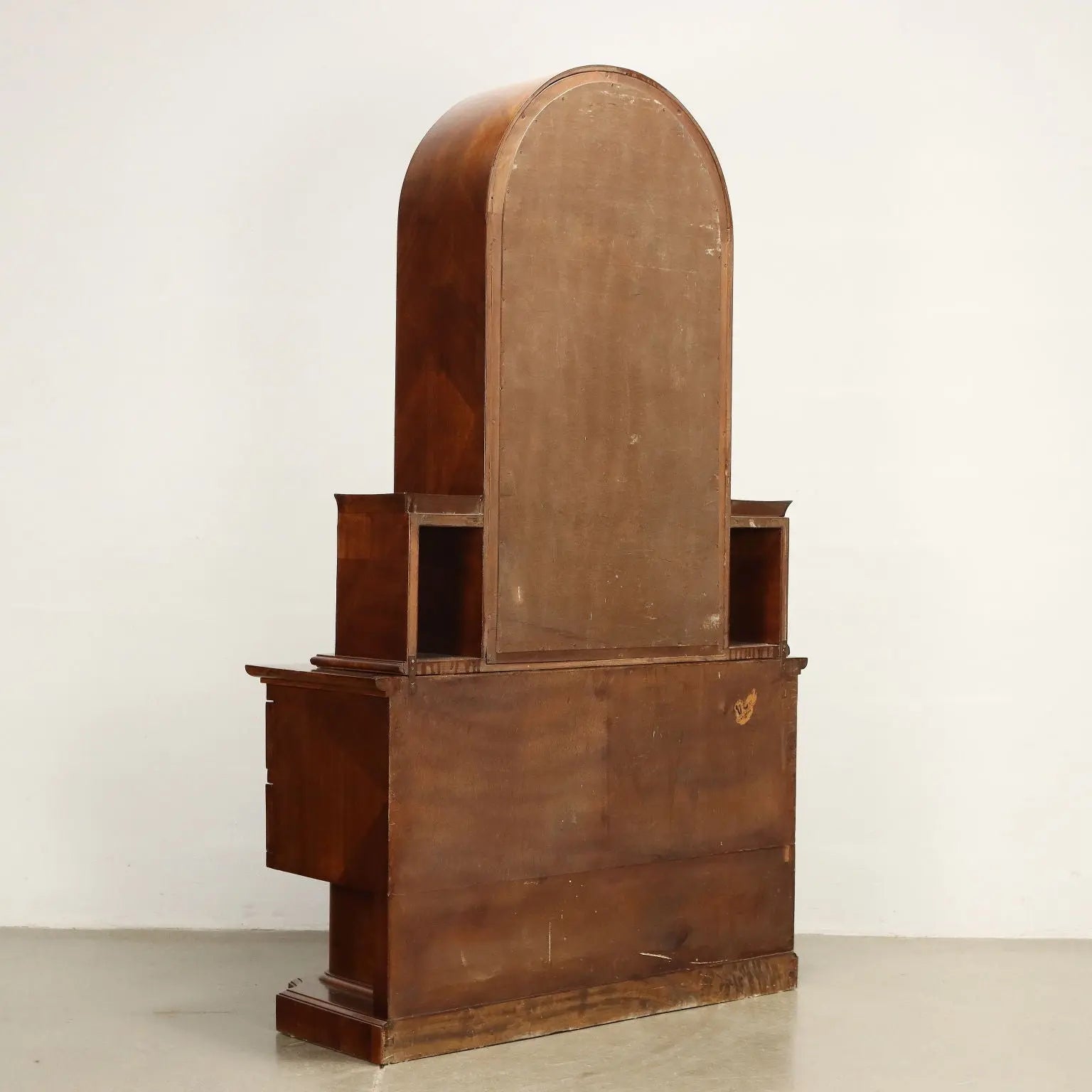 Antique Decò Showcase Walnut Drawers Cupboard Italy XIX Century - Italy, Early XIX Century | Antiques | Bookcases & Showcases