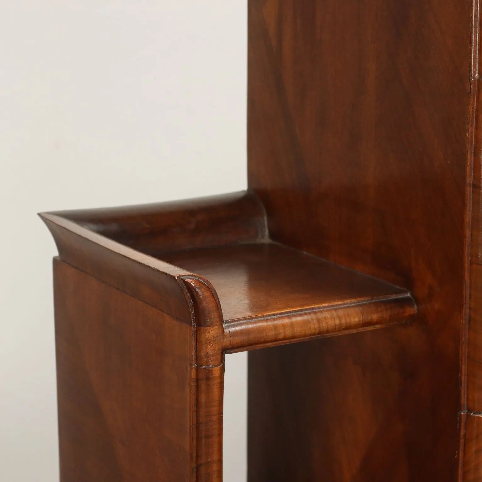 Antique Decò Showcase Walnut Drawers Cupboard Italy XIX Century - Italy, Early XIX Century | Antiques | Bookcases & Showcases