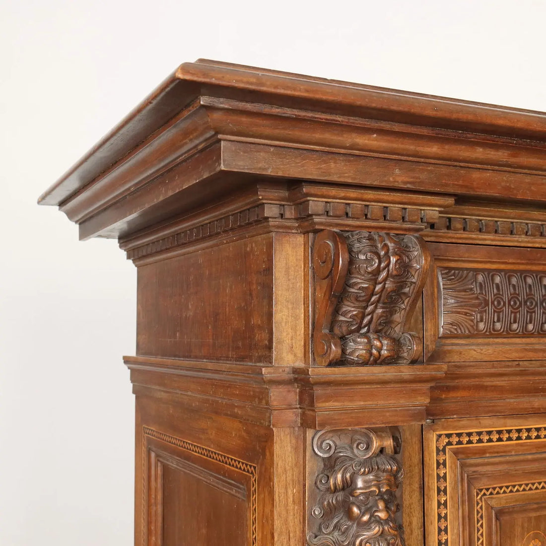 Antique Cupboard Neo-Renaissance Style Carved Wood XX Century - Italy, XX Century | Antiques | Cupboards