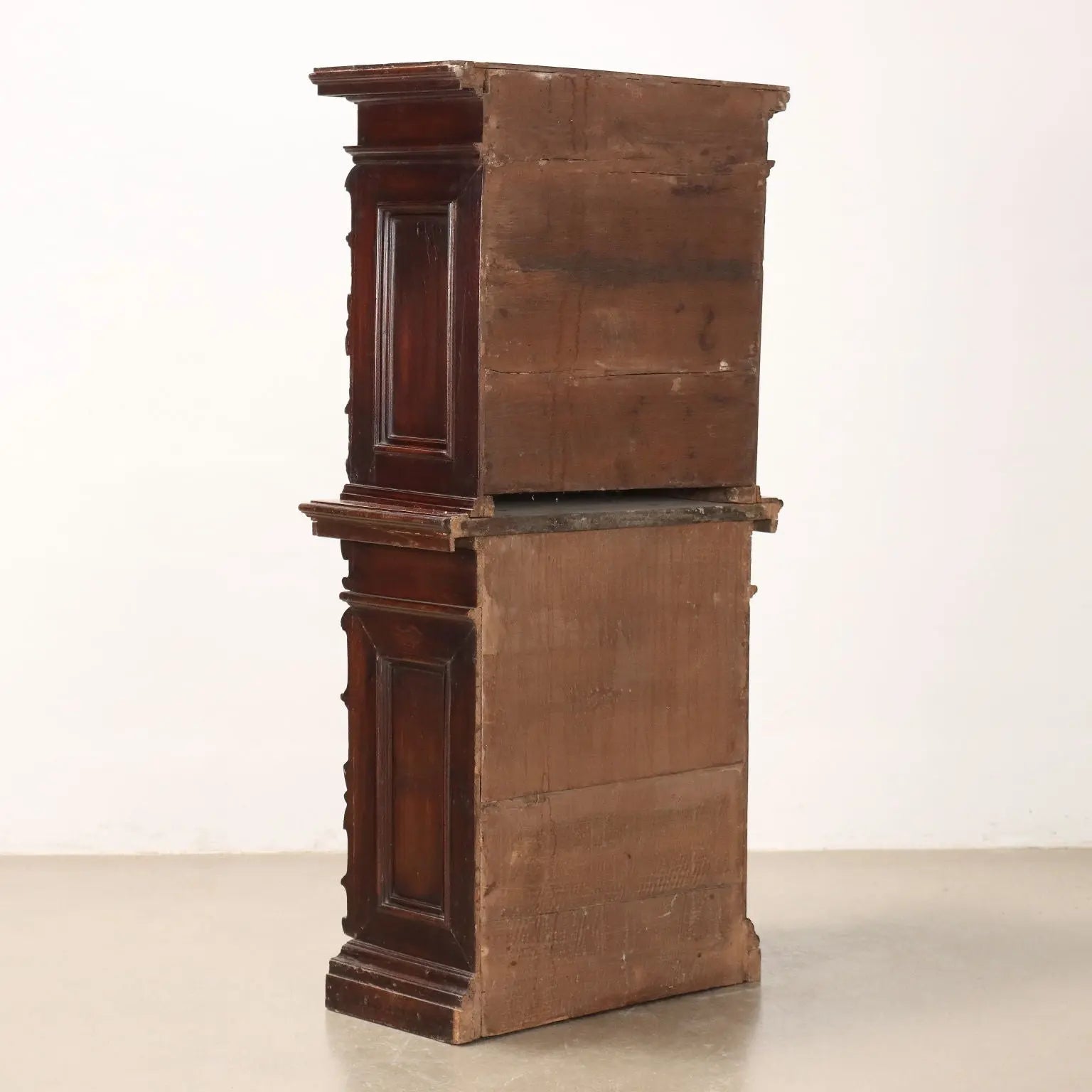 Antique Neo-Renaissance Cabinet Wood Italy XIX-XX Century - Italy, Late XIX-Early XX Century | Antiques | Drop-Leaf Secretaire & Secretaire